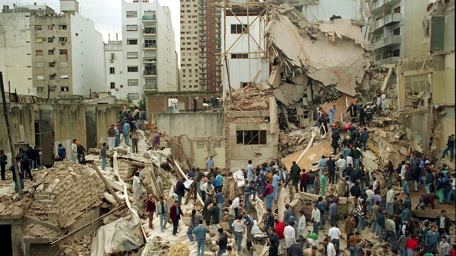 Memoria Activa reúne a familiares y amigos de las víctimas del atentado.