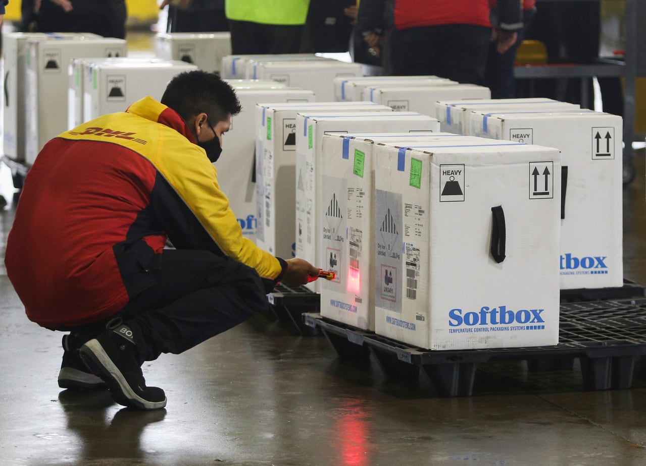 Hasta fin de año se esperan casi 20 millones vacunas de Pfizer. 