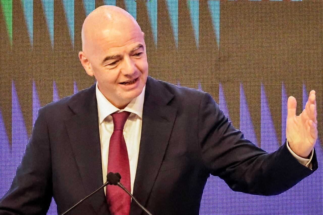 Gianni Infantino, máxima autoridad del fútbol mundial