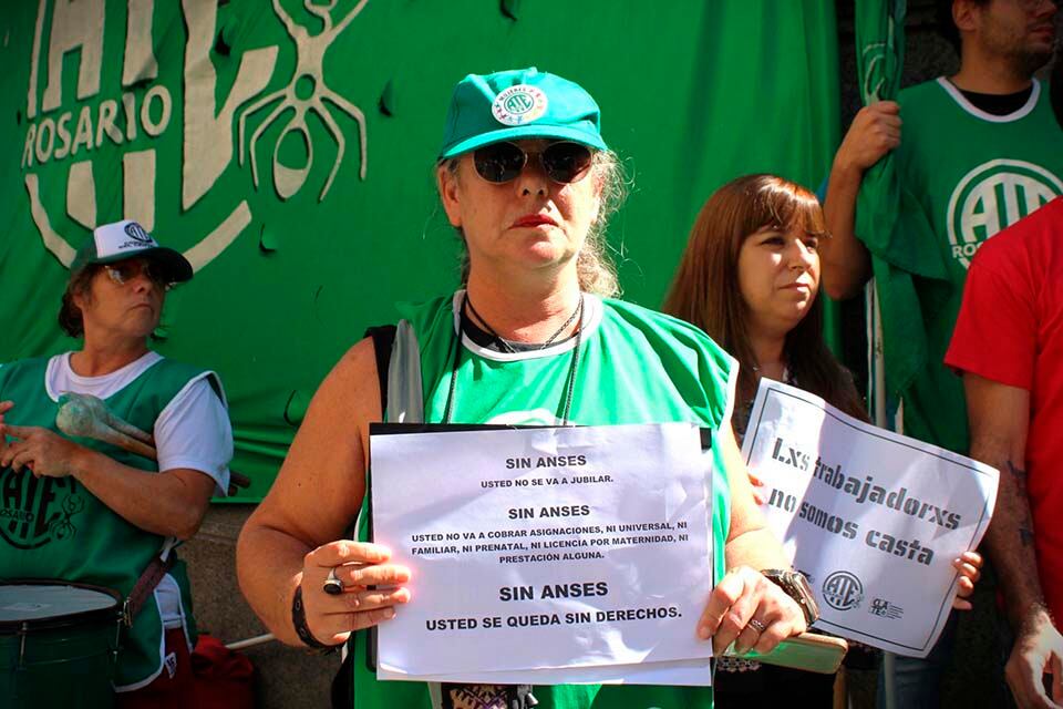 "Los cesanteados no son ñoquis", afirman desde ATE.