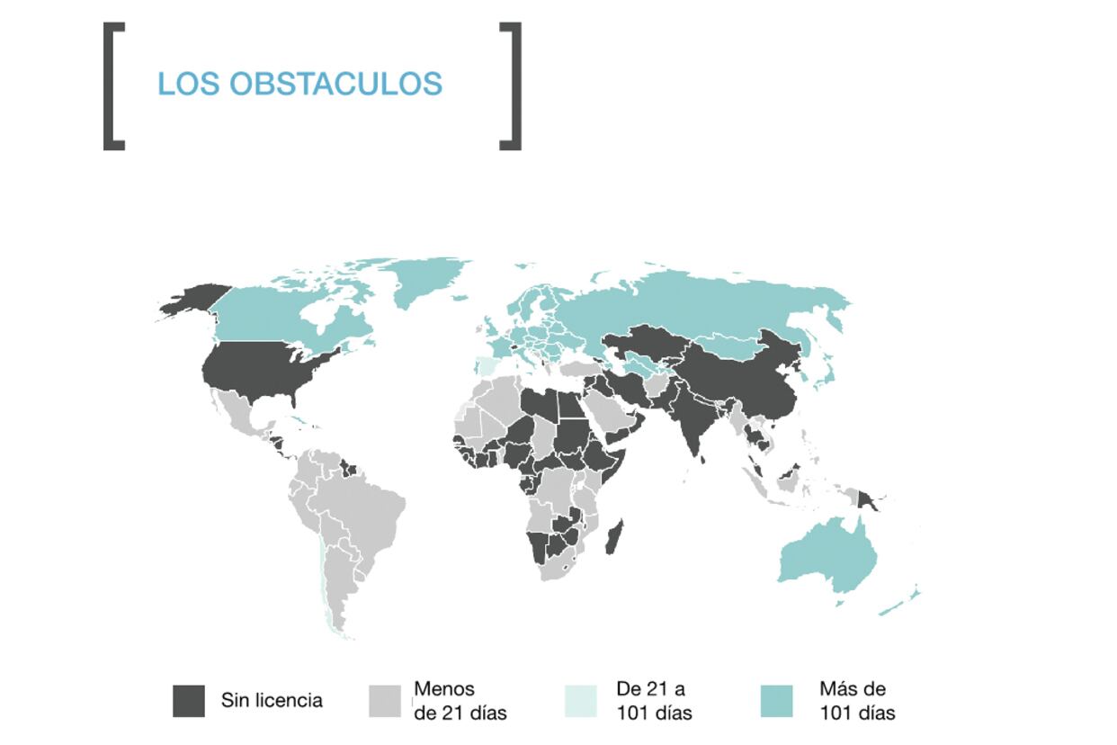 Apenas el 48 por ciento de los países tienen licencia de paternidad. Menos de la mitad de los padres se tomaron los días que les corresponden.