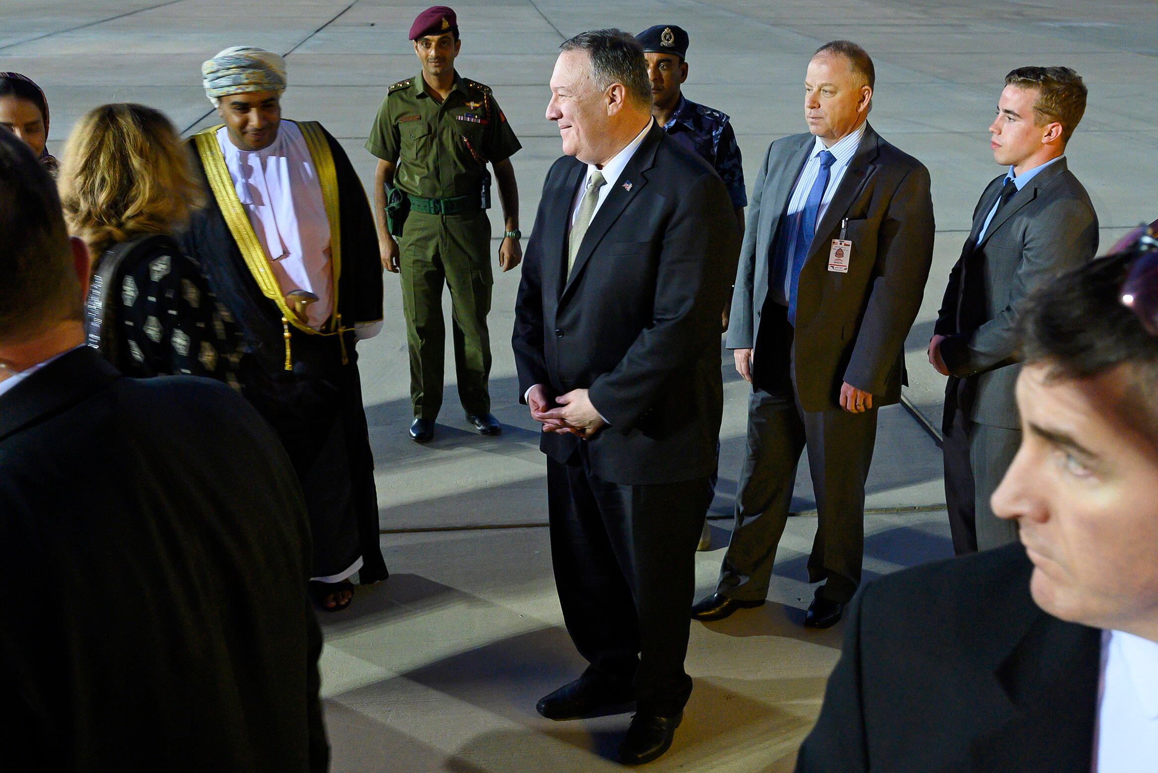 Pomeo llega el viernes a Omán, primera escala de su gira por Africa y Oriente Medio.