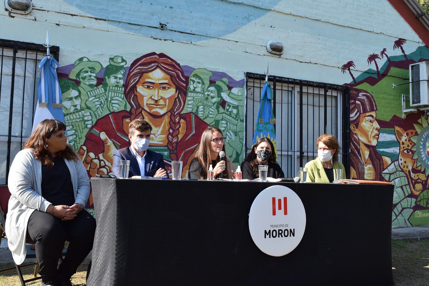 El mapa se presentó en Morón, junto al intendente Lucas Ghi