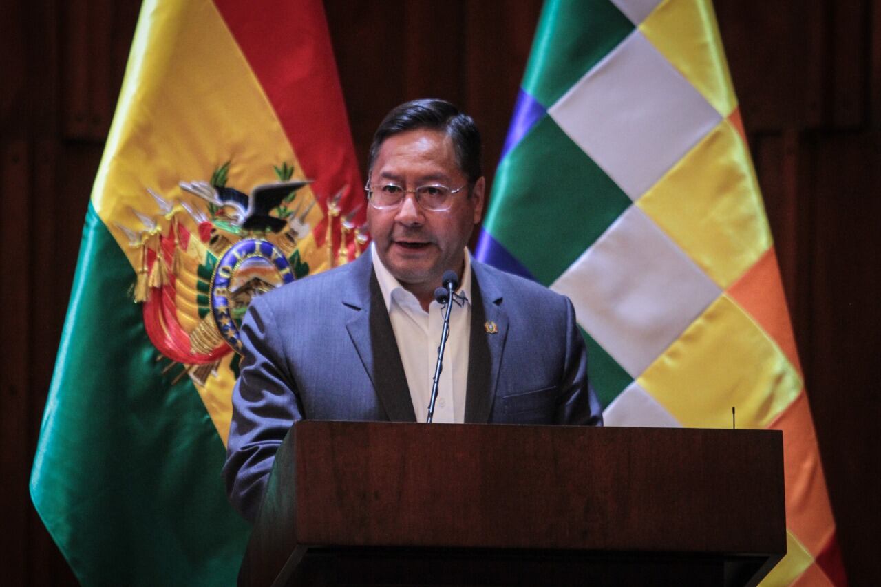 Arce tuvo que suspender su viaje a Potosí.