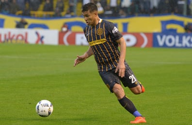 Teo Gutiérrez es para el técnico Montero una pieza clave en el ataque de Rosario Central.