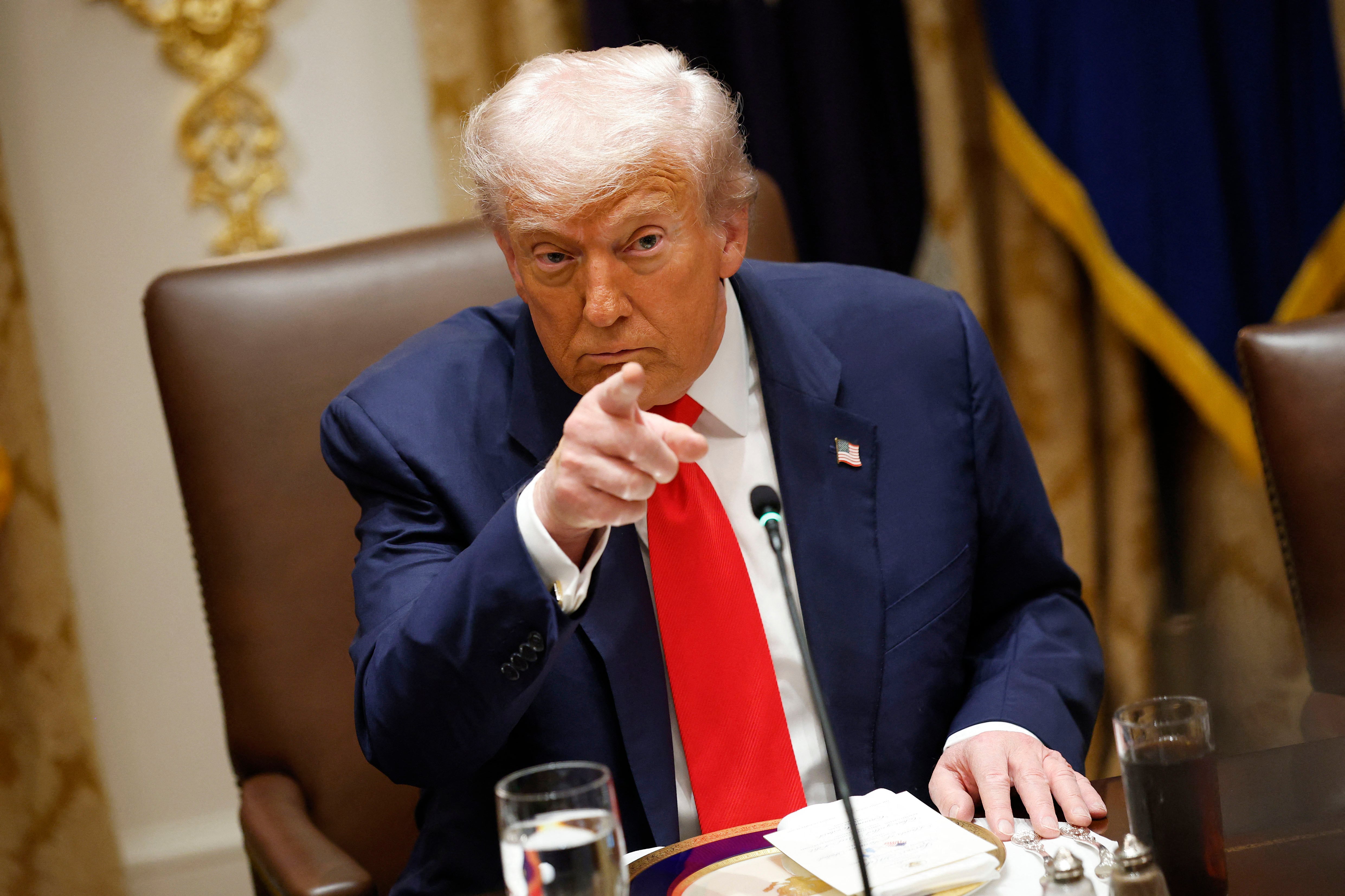 Donald Trump. presidente d Estados Unidos.