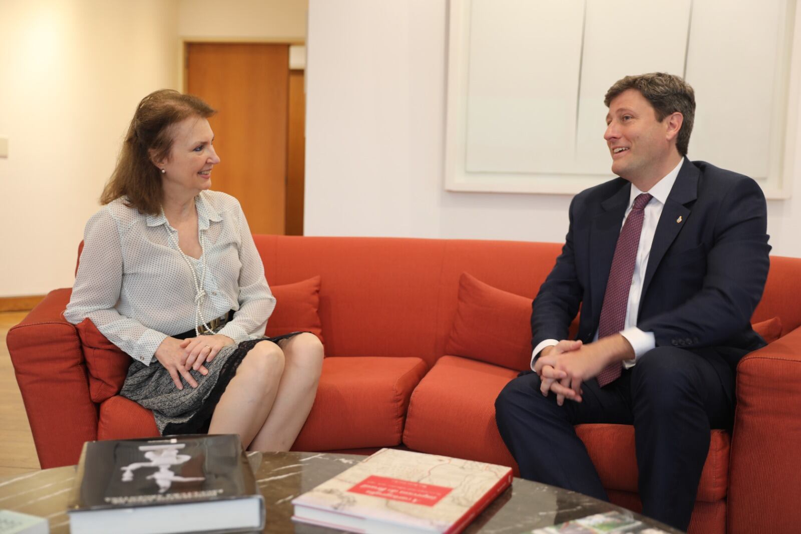 Bustamante había llegado de la mano de Diana Mondino.