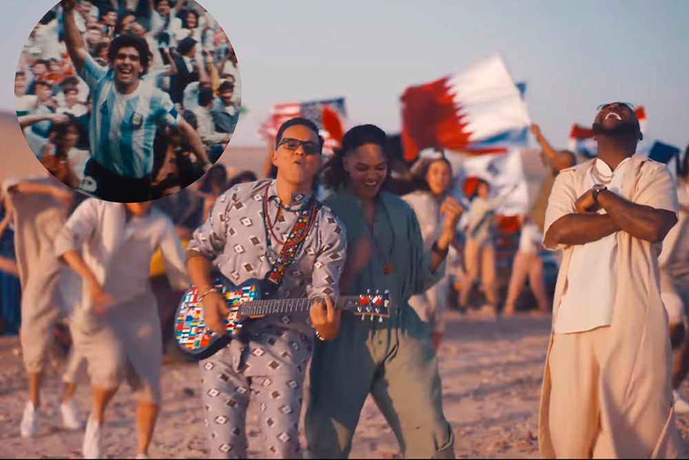 La FIFA presentó Hayya Hayya, la canción del Mundial Qatar 2022.