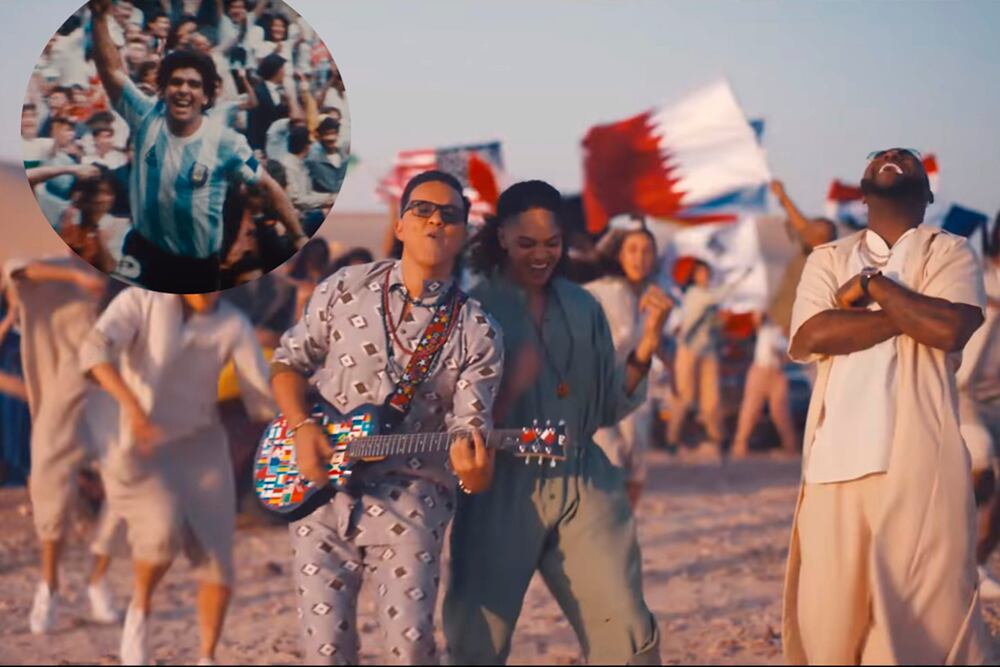La FIFA presentó Hayya Hayya, la canción del Mundial Qatar 2022.