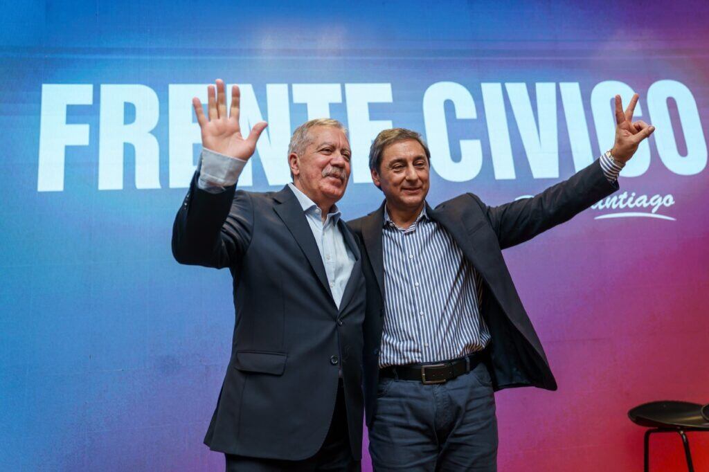 Elías Suárez y Gerardo Zamora fesyejaron en Santiago del Estero