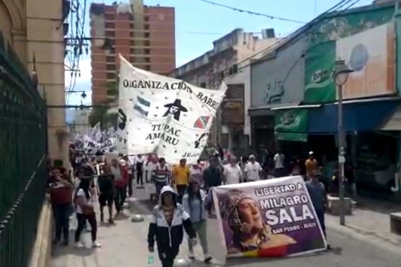 La Tupac Amaru volvió a colmar las calles de la capital jujeña.
