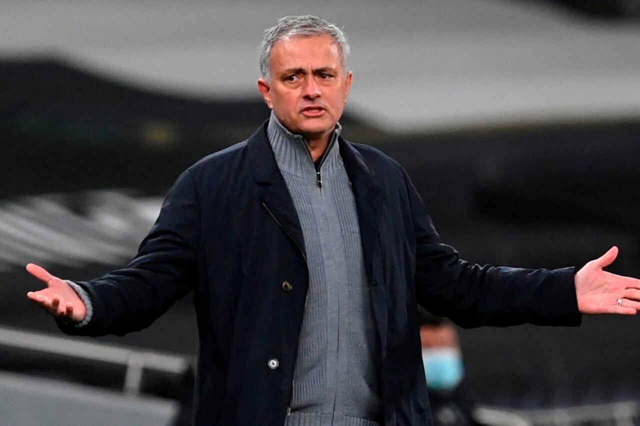 Jose Mourinho tenía contrato hasta 2023 con el Tottenham.