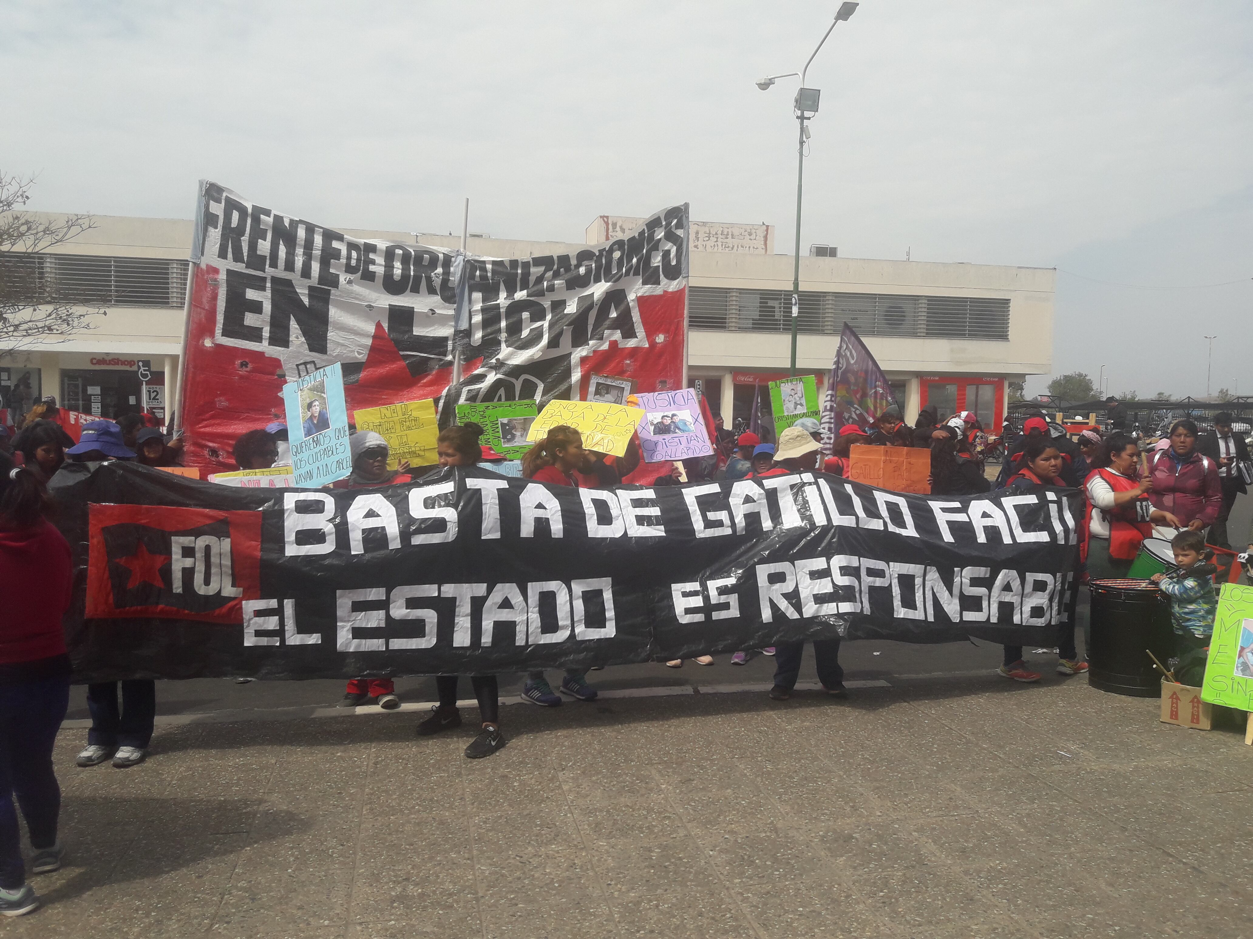 Marcha en Ciudad Judicial