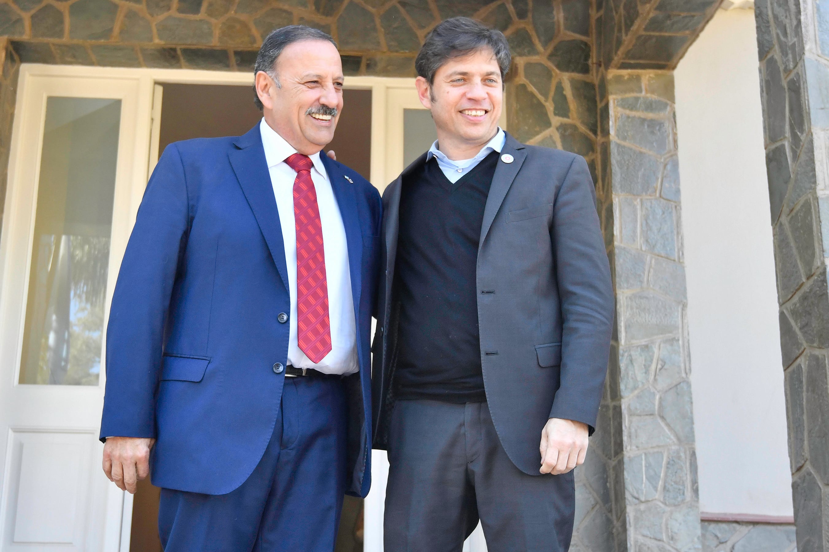 Quintela y Kicillof fueron exlcuidos por Milei.