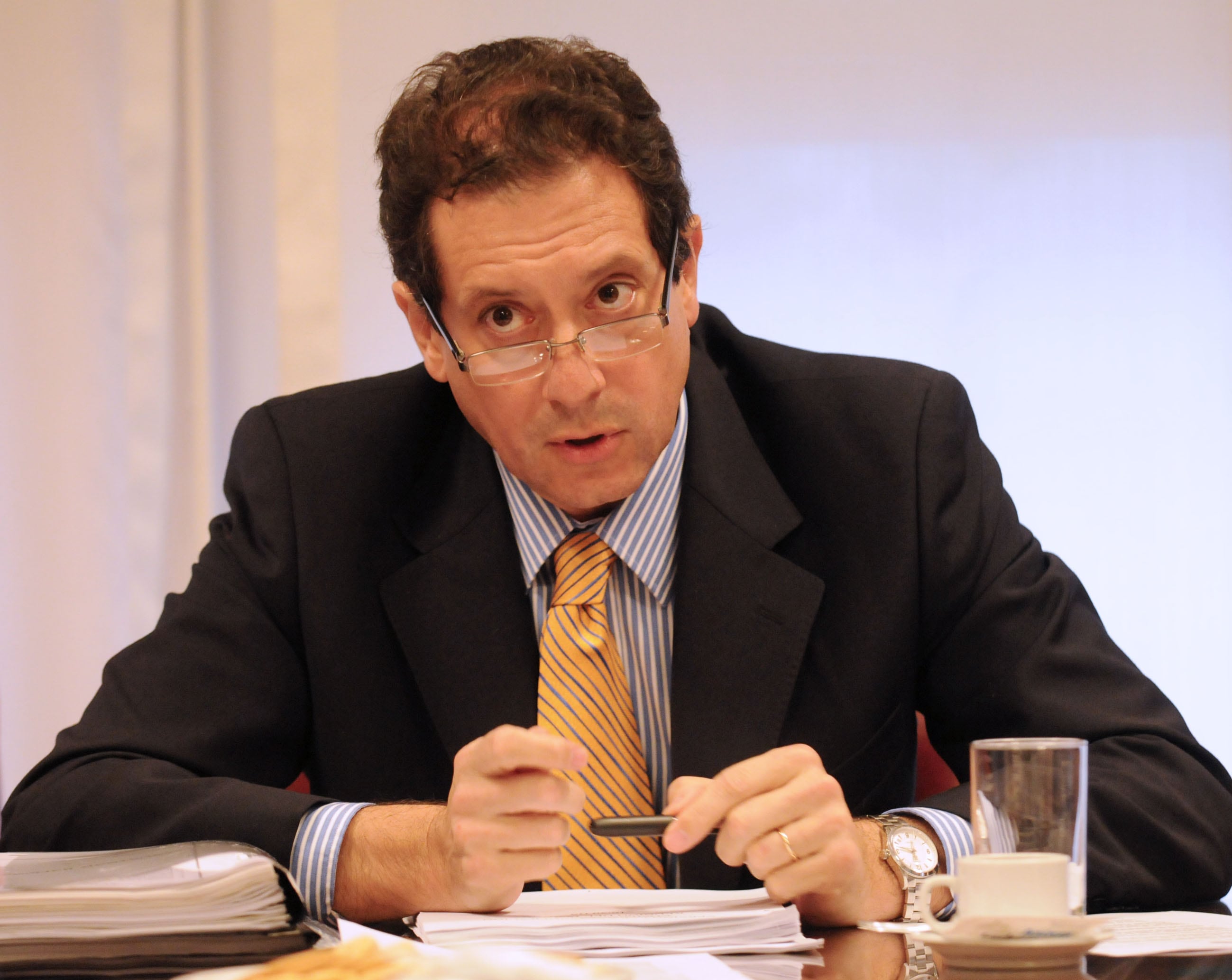 Miguel Ángel Pesce, presidente del Banco Cental.