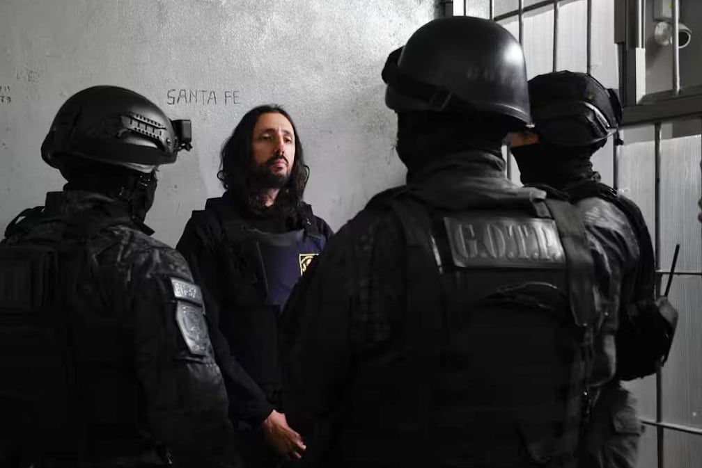 Pablo Laurta, detenido.