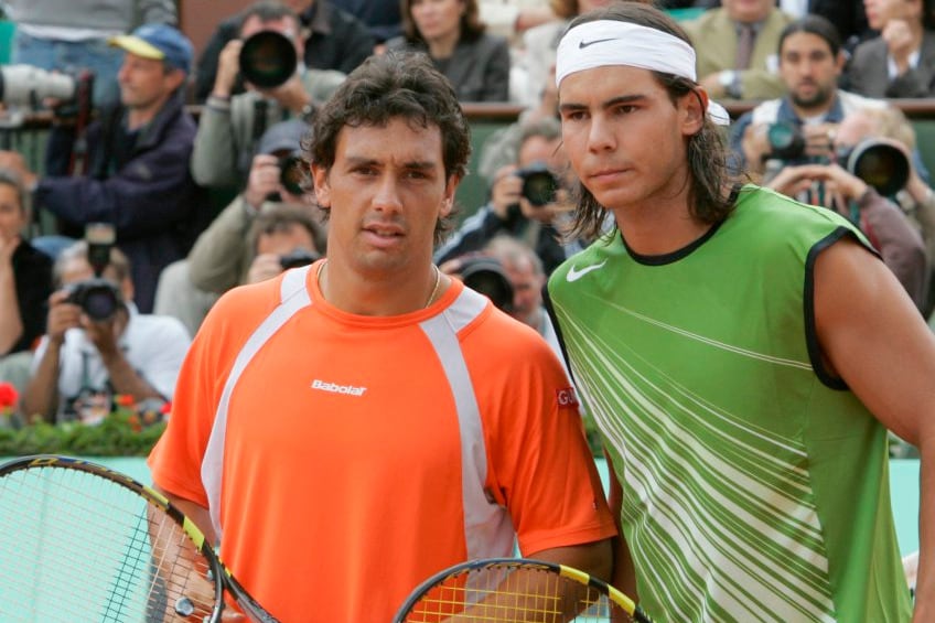 Puerta y Nadal, en la última final de un argentino en Roland Garros.