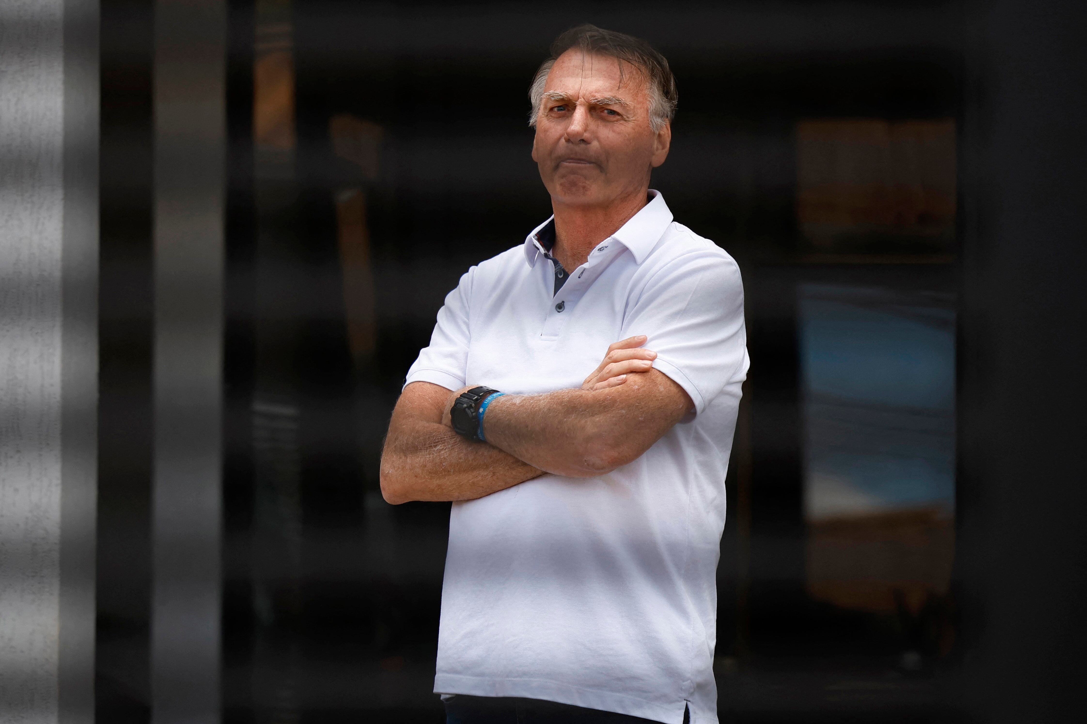 Jair Bolsonaro, expresidente de Brasil.