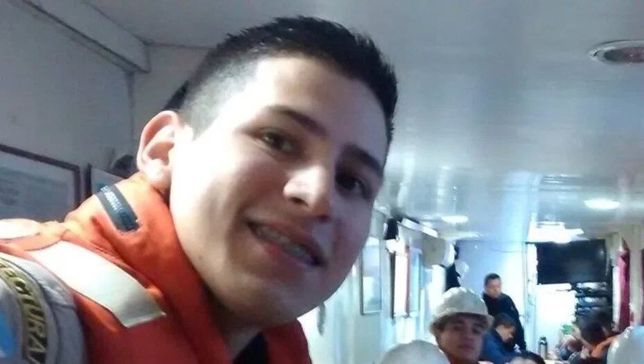 Iván Leiba integra la Prefectura Naval y presta servicios en la provincia de Corrientes.