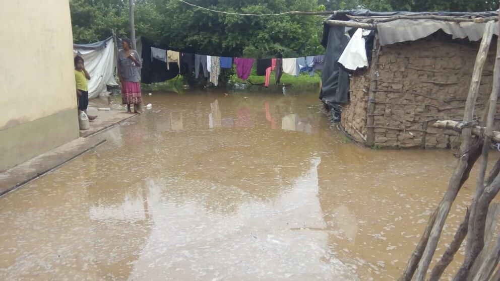 La crecida en Hickman 