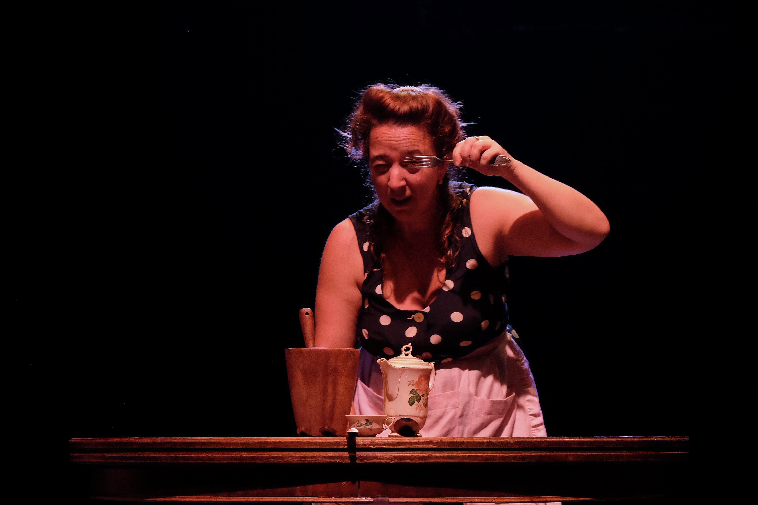 "Cuando yo era chica, en mi casa la mesa era sagrada", dice Ruiz Barea. Imagen: Mariana Berger