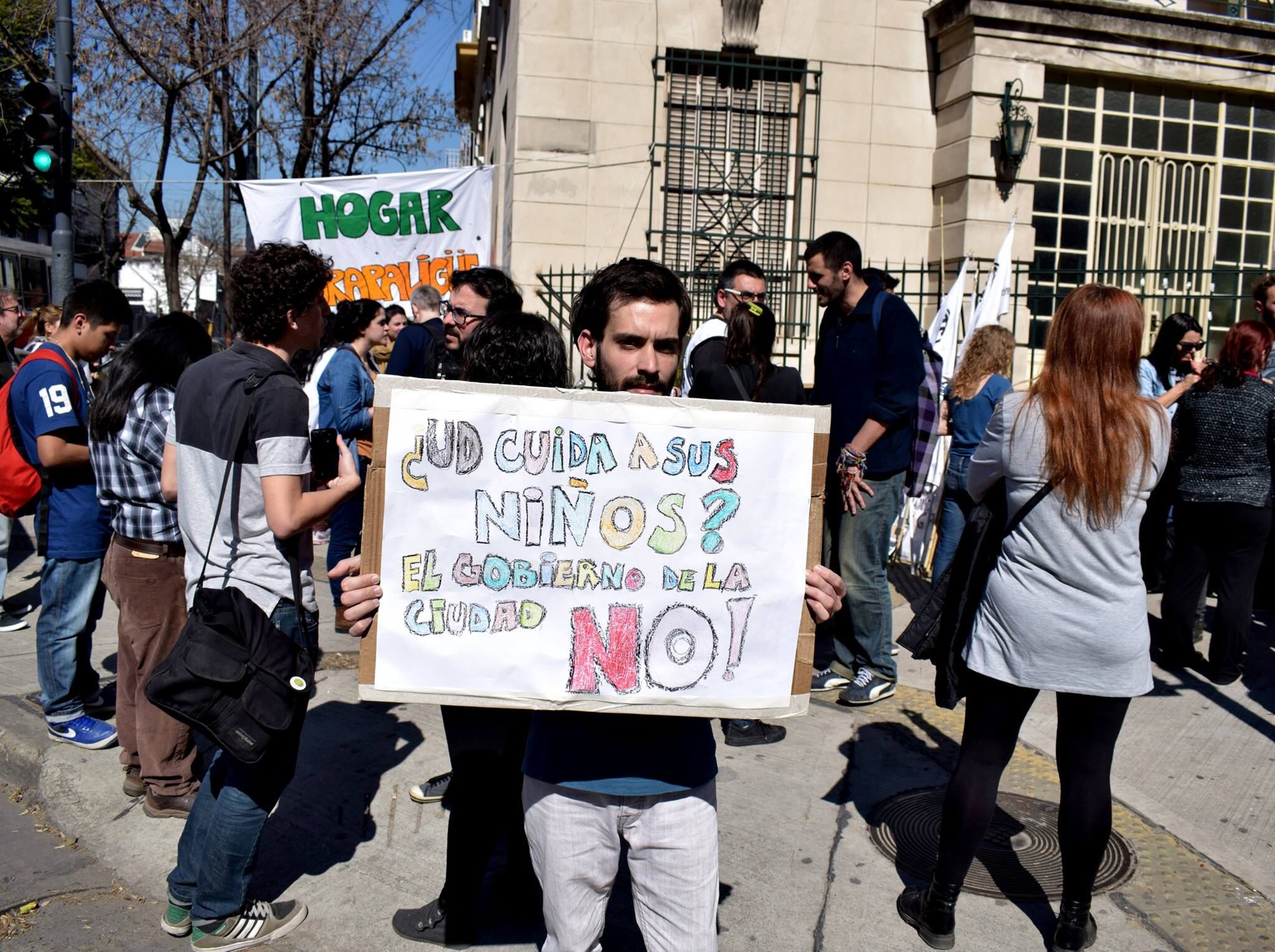 Los trabajadores denunciaron la grave situación.
