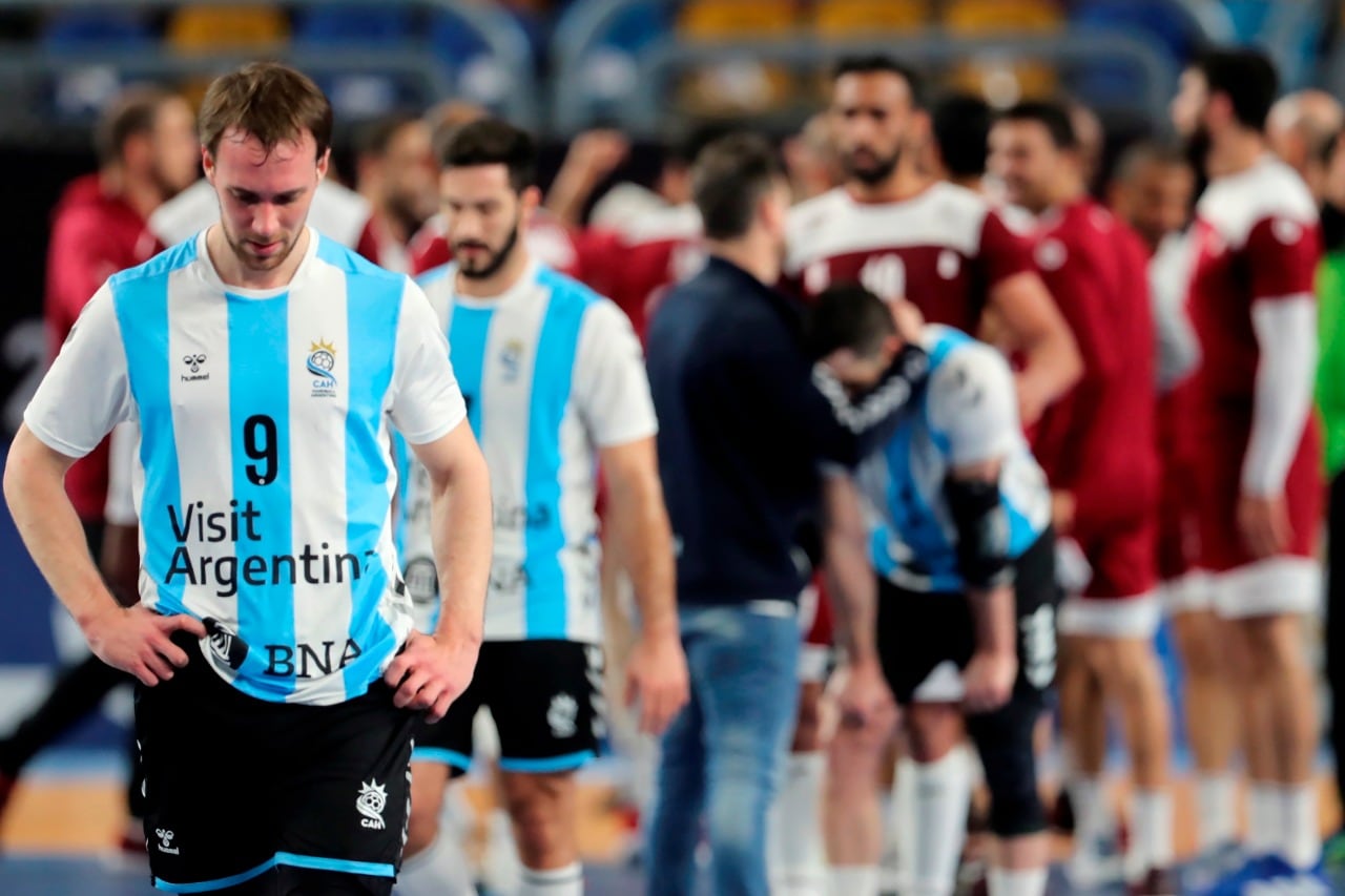 Santiago Baronetto (9) no puede creer lo que acaba de suceder.