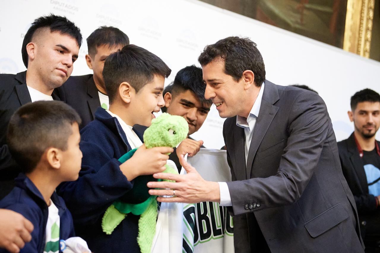 "Avanzar en estos proyectos es trabajar por una sociedad más empática y solidaria", dijo Wado de Pedro (Foto: Prensa Ministerio del Interior)