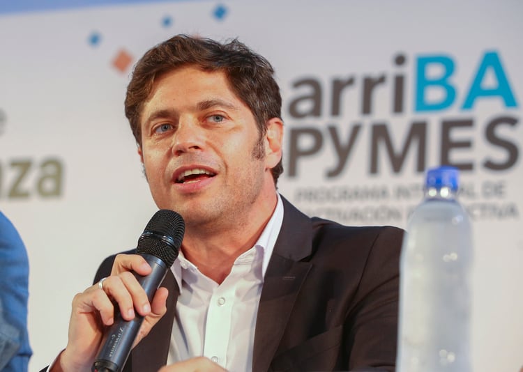 Kicillof no ahorró críticas a Macri y Vidal. 