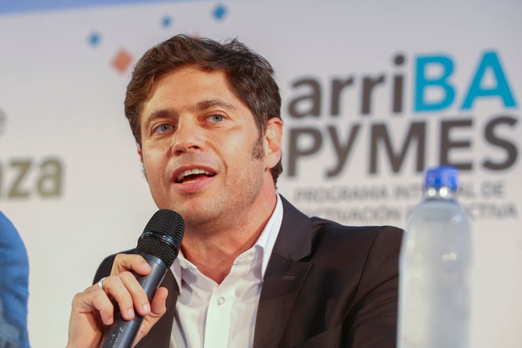 Kicillof no ahorró críticas a Macri y Vidal.