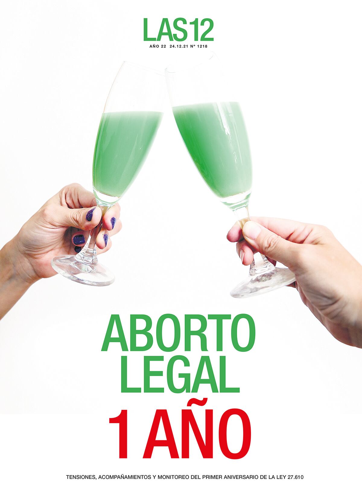 ABORTO LEGAL 1 AÑO - 23/12/2021