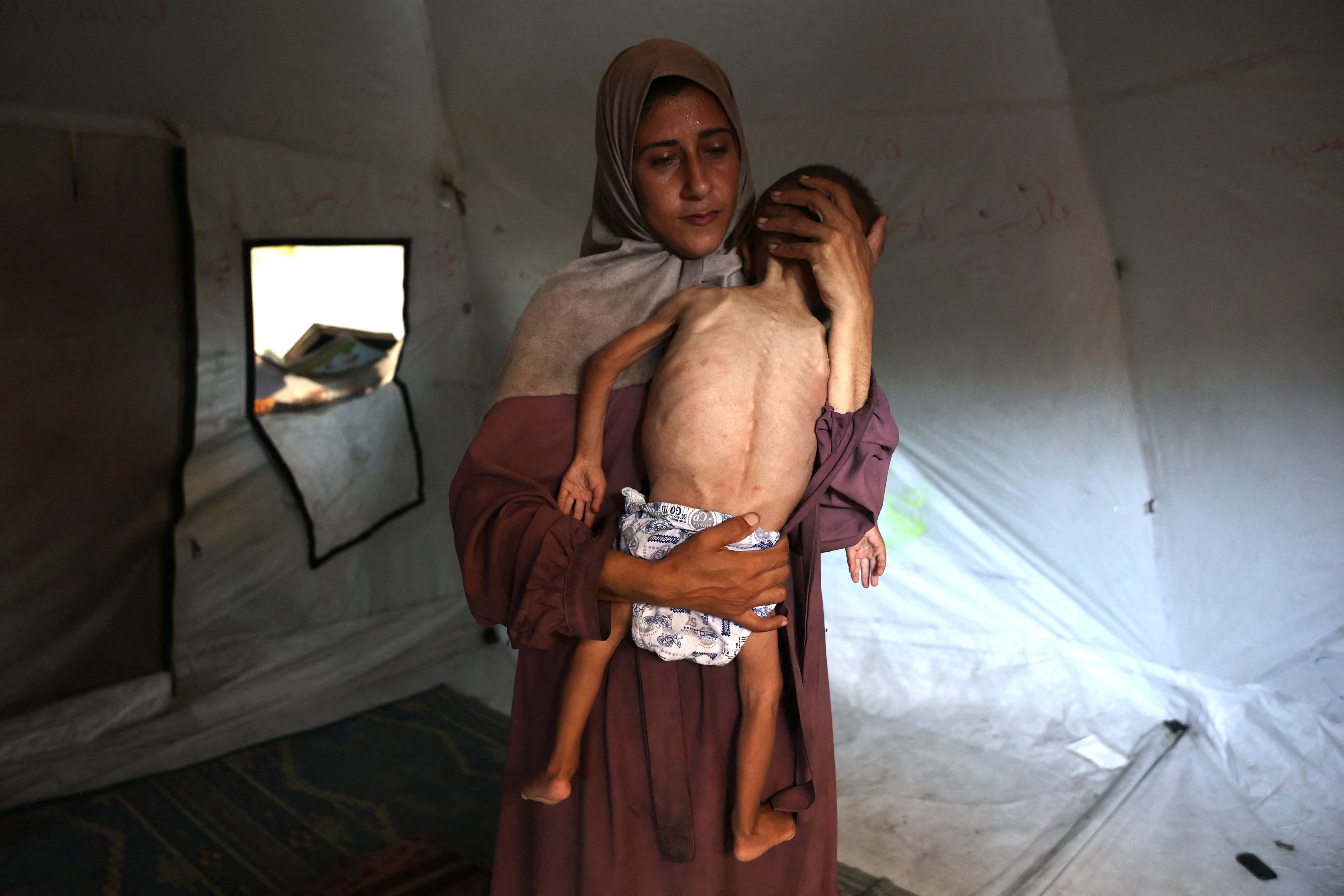 Crece la hambruna de la población en el Franja de Gaza