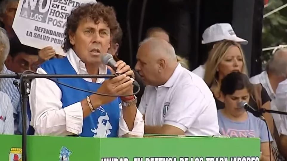 Pablo Micheli, secretario general de la CTA Autónoma.