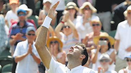 Delpo jugará en octavos ante Simon.