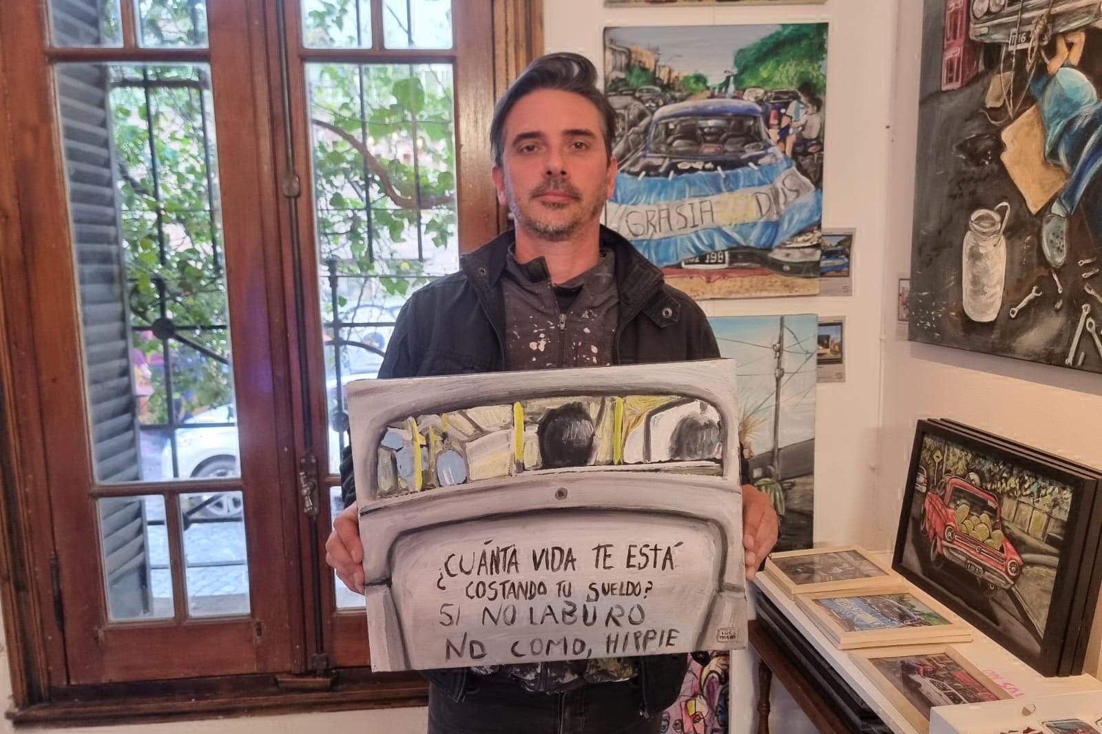 Luc Mogni, artista bizarro.