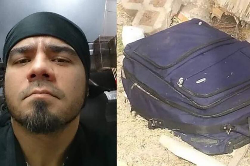 Alexis Dulilio Pachu, único detenido por el asesinato de su padre.