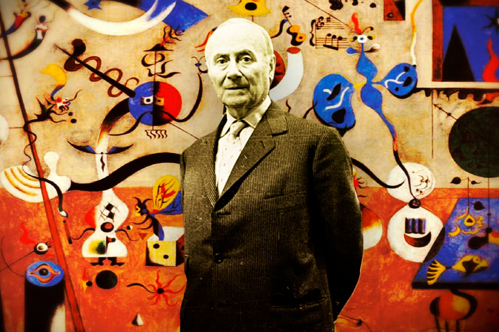 Miró está considerado como uno de los grandes artistas del siglo XX.