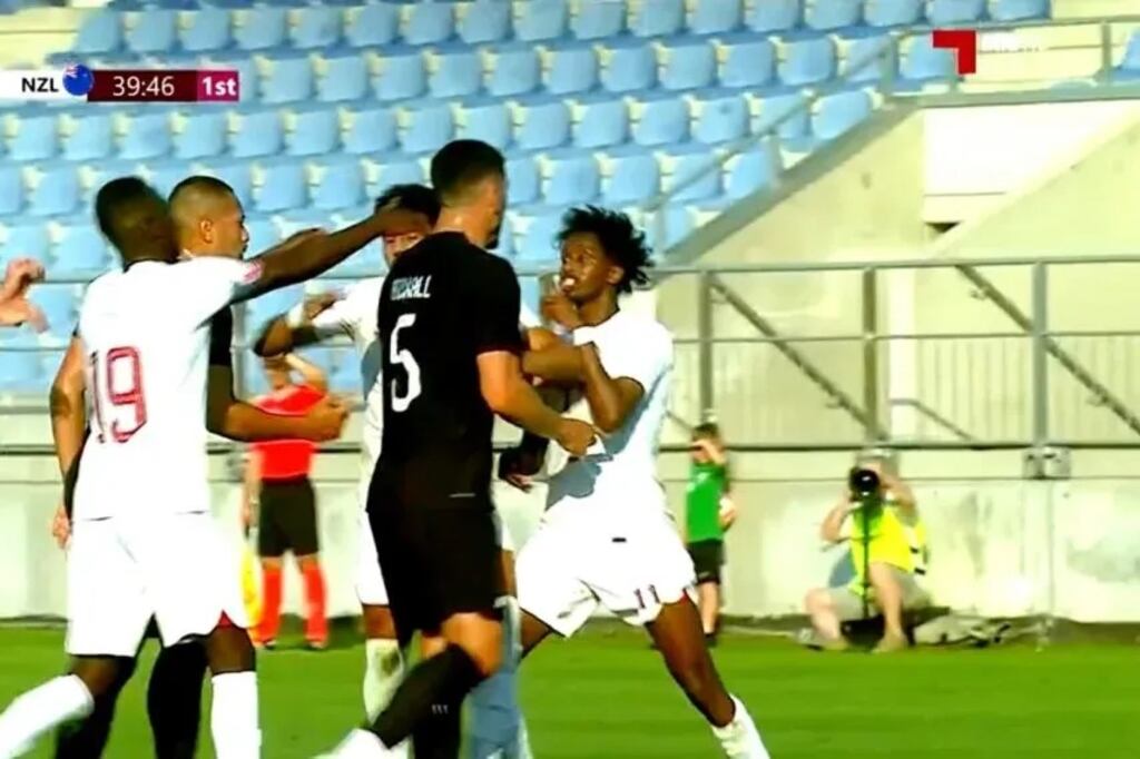 El equipo neozelandés no salió luego del entretiempo. (captura de video)