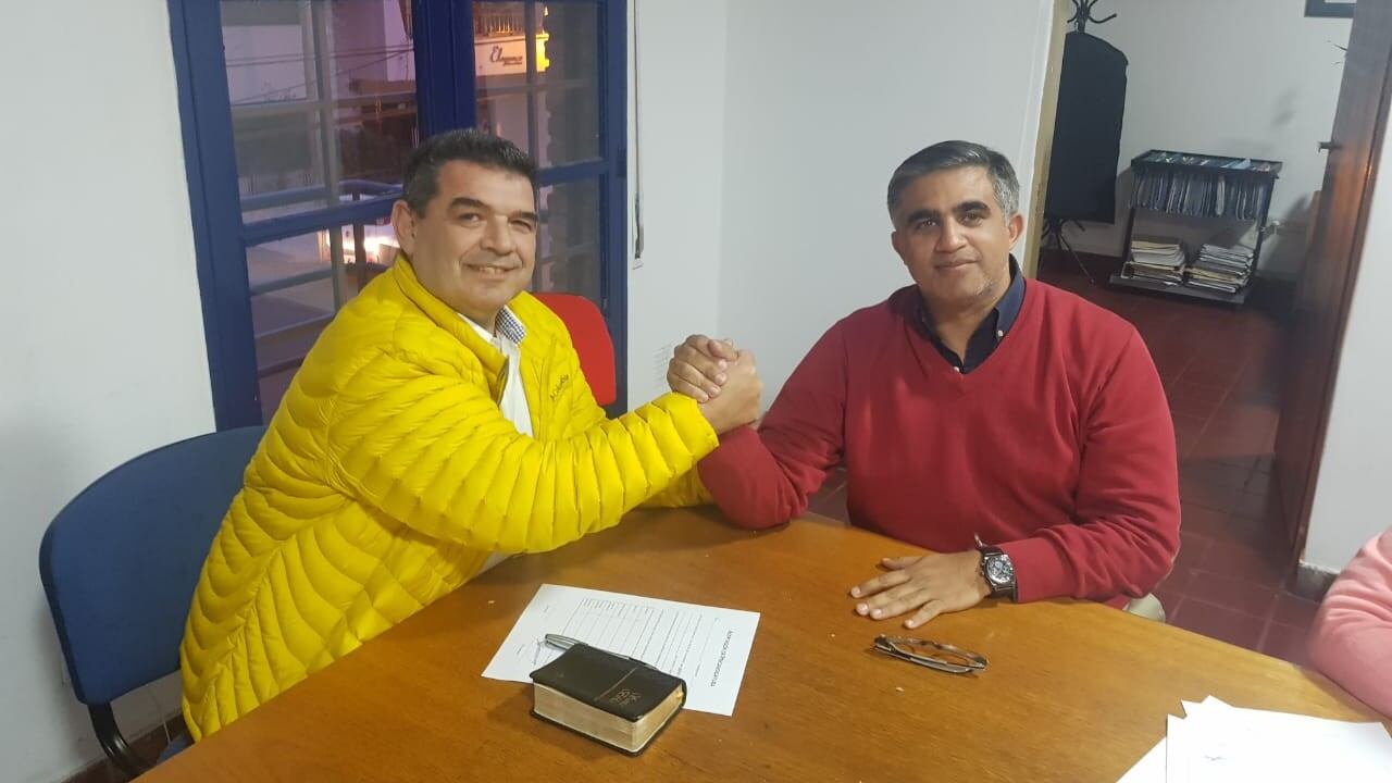 Olmedo y Nanni, compañeros de fórmula en la última elección a gobernador