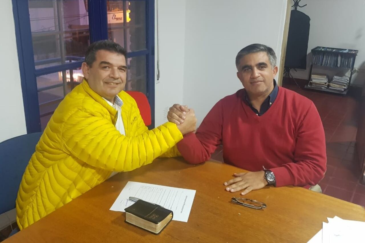 Olmedo y Nanni, compañeros de fórmula en la última elección a gobernador