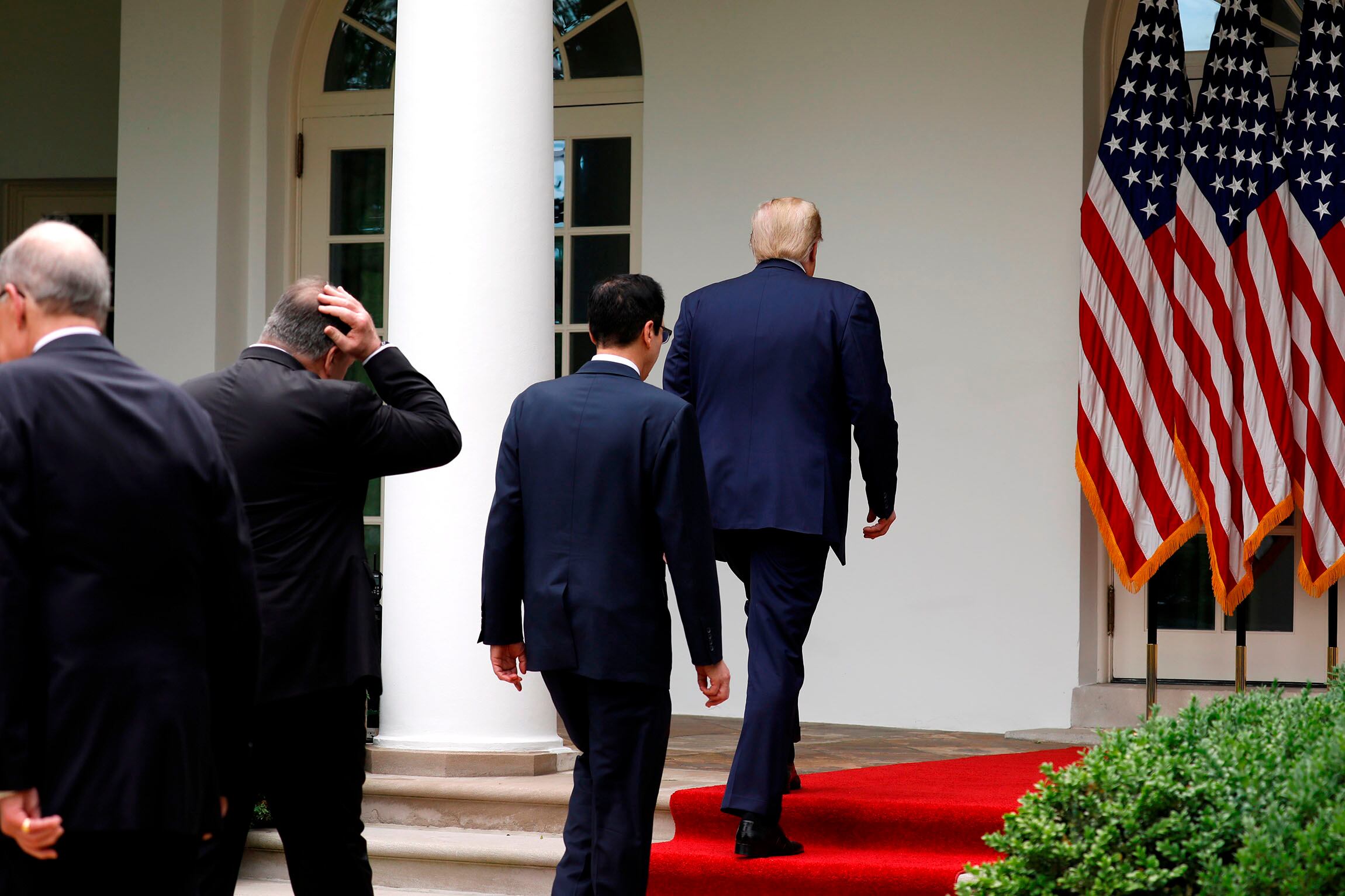 Trump dijo que China controla a la Organización Mundial de la Salud.