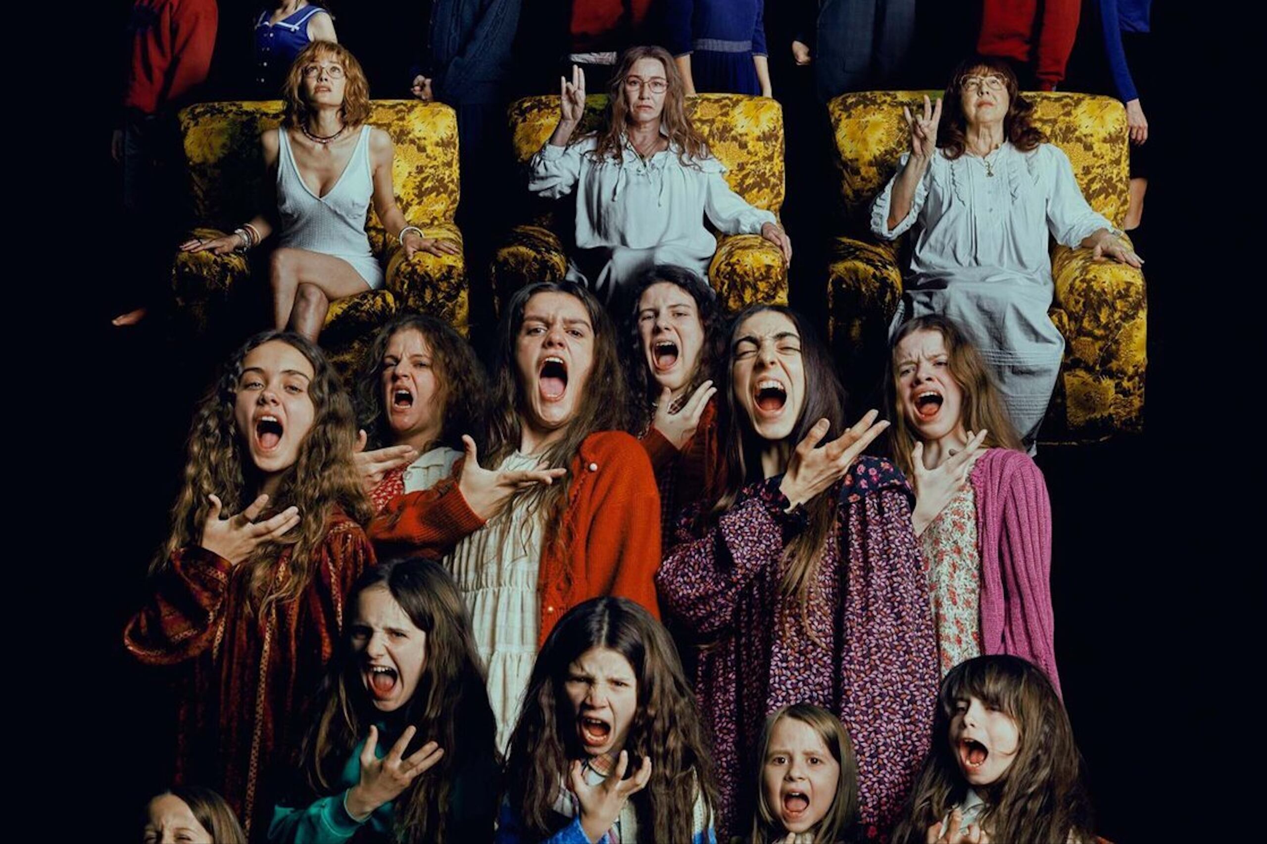 Las protagonistas de Stella Maris, en sus distintas versiones generacionales.