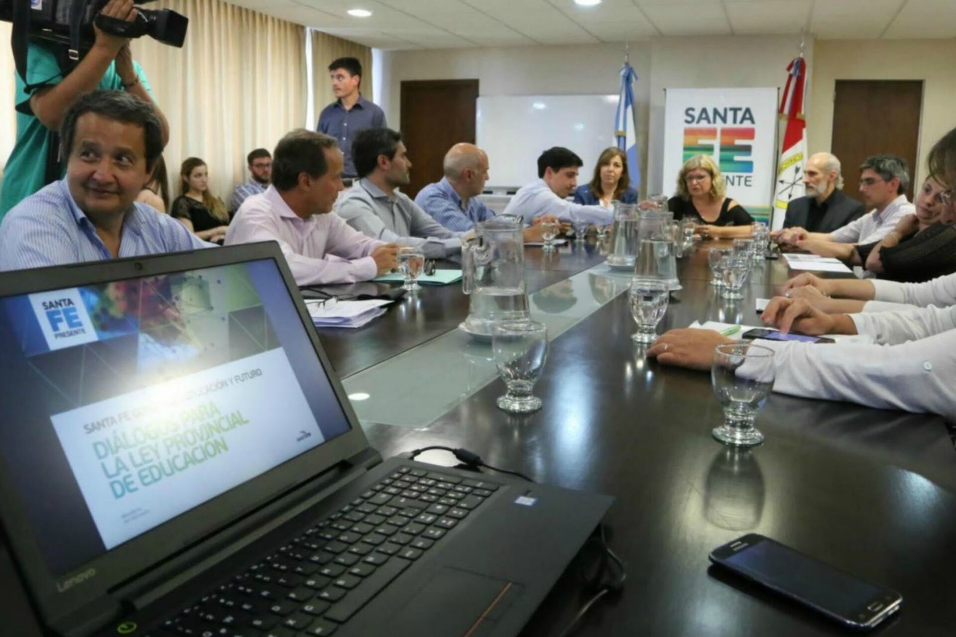 Balagué se reunió con diputados provinciales.