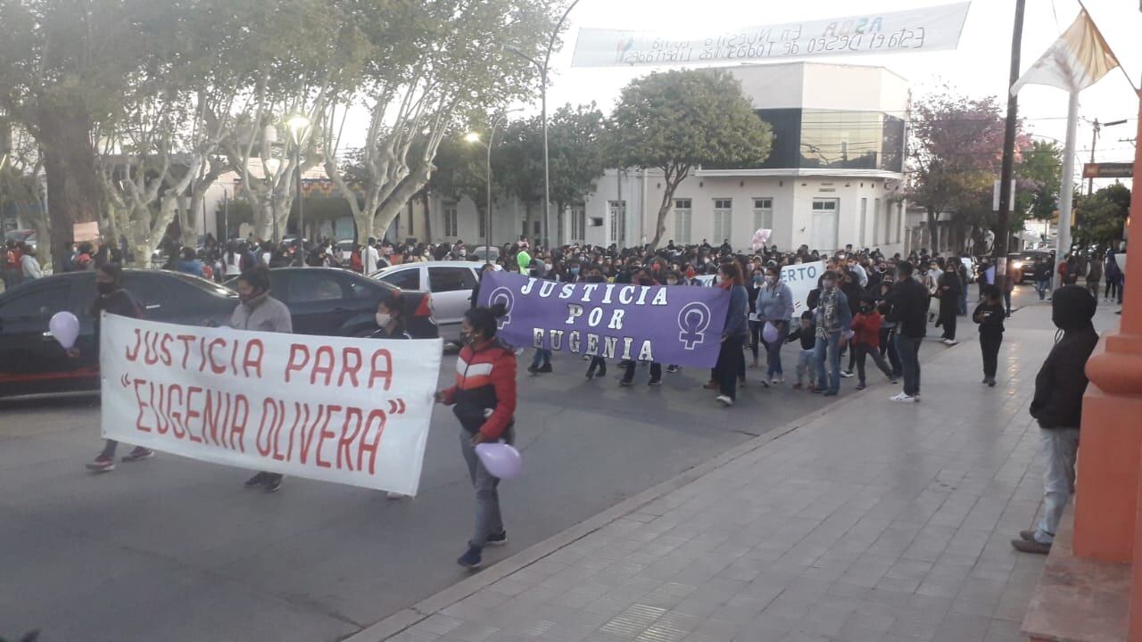 La marcha se realizó en Andalgalá.