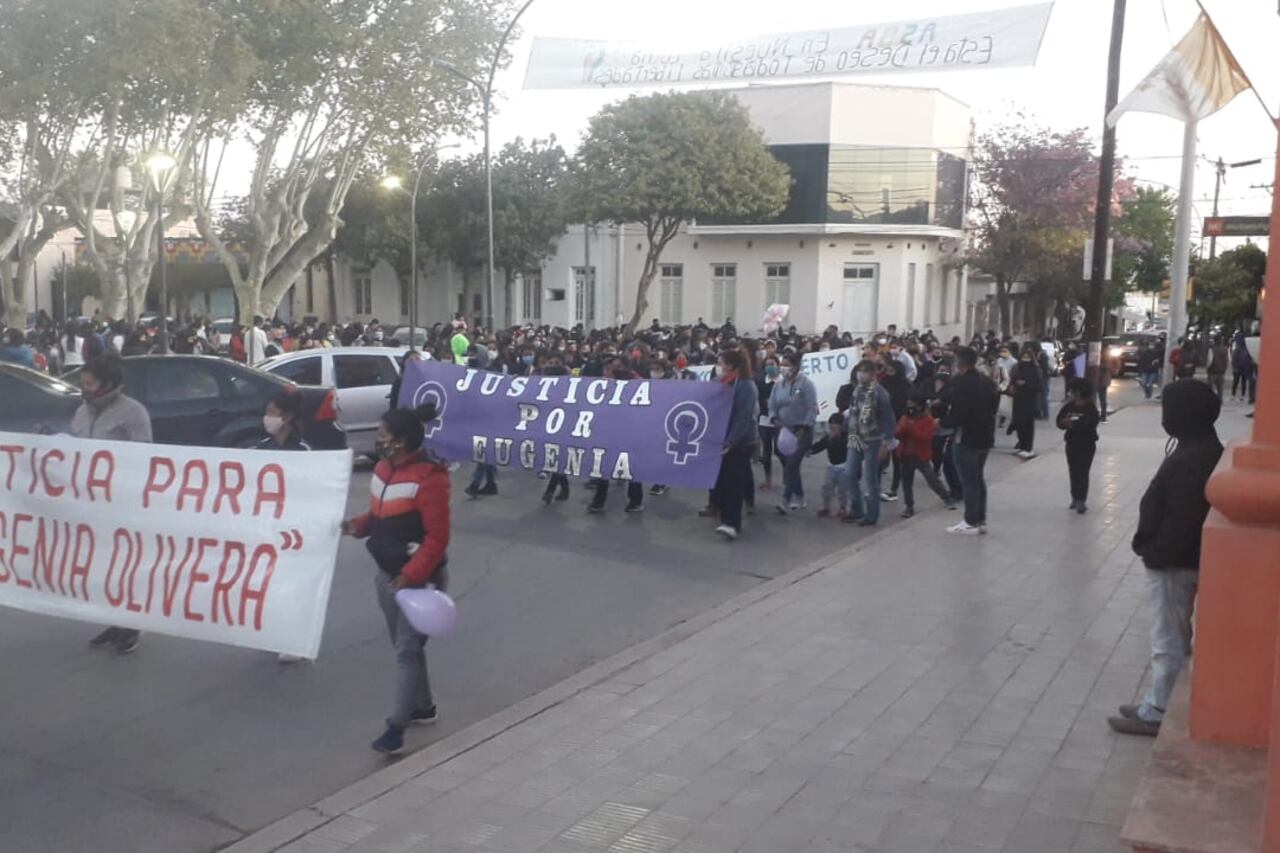 La marcha se realizó en Andalgalá.