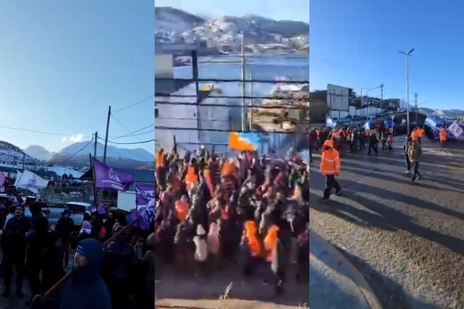 Tierra del Fuego: así se desarrollaron las protestas en contra de la eliminación de aranceles a la importación de productos electrónicos