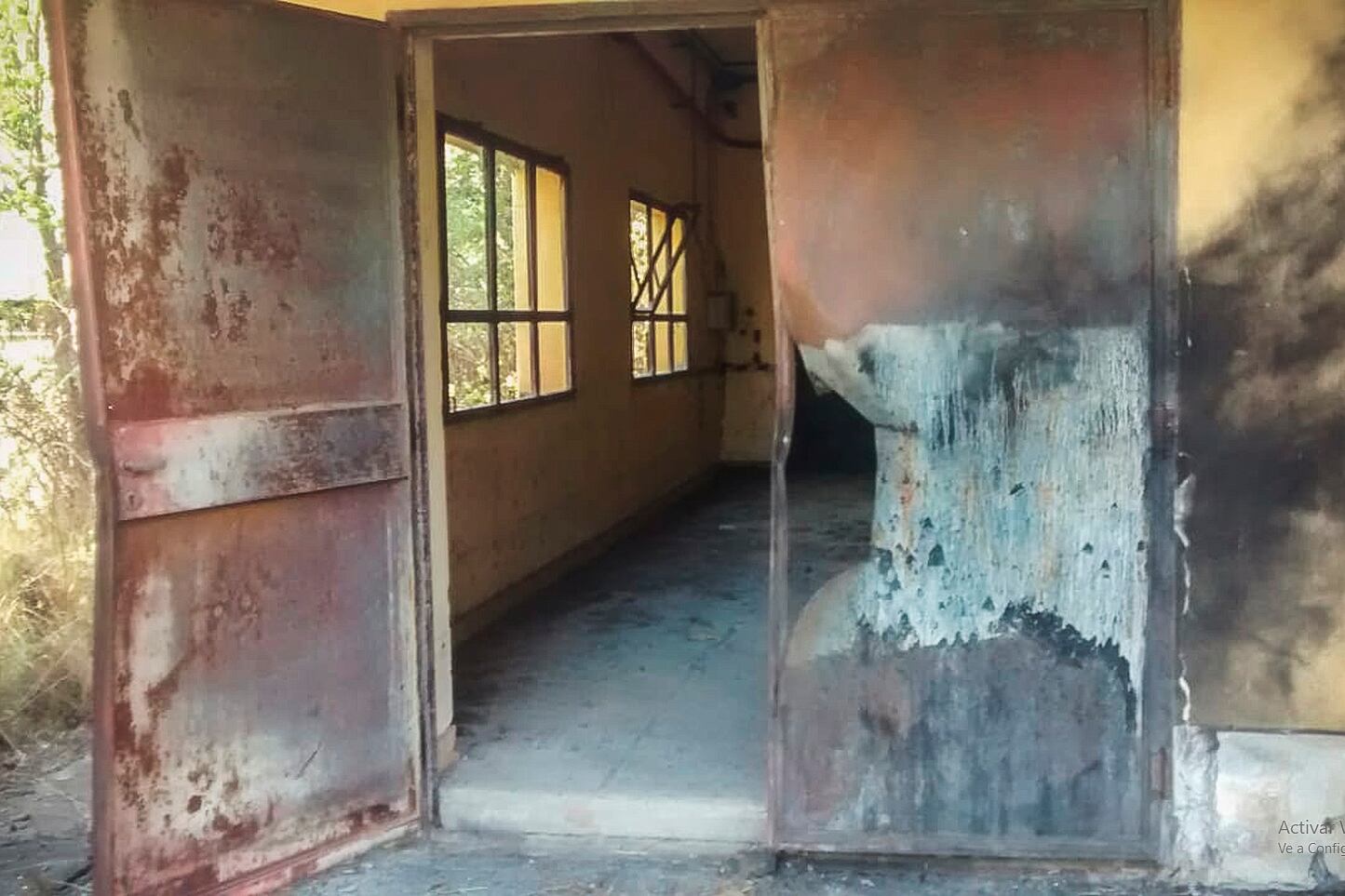 Las actividades militares ocasionaron múltiples daños en la zona.