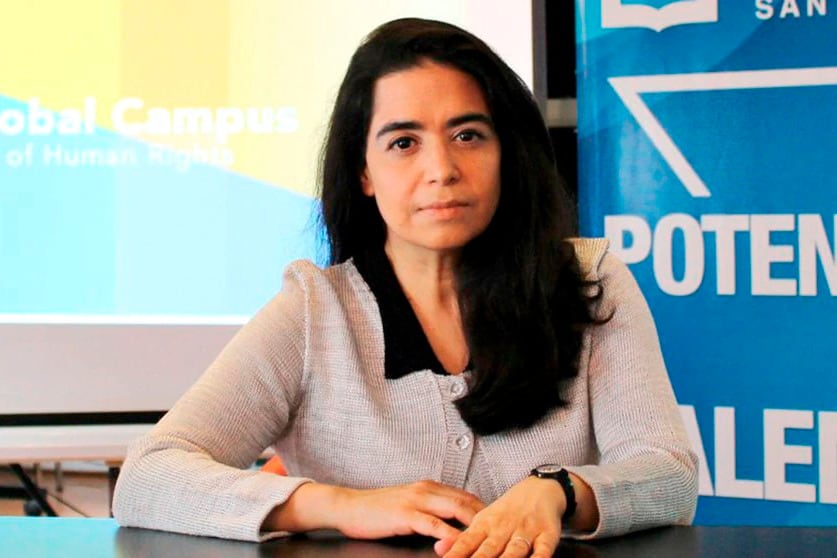 Verónica Gómez es actualmente la presidenta del Global Campus of Human Rights y ahorá será integrante de la Corte-IDH.