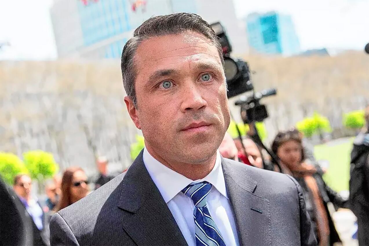 El excongresista republicano, Michael Grimm. 