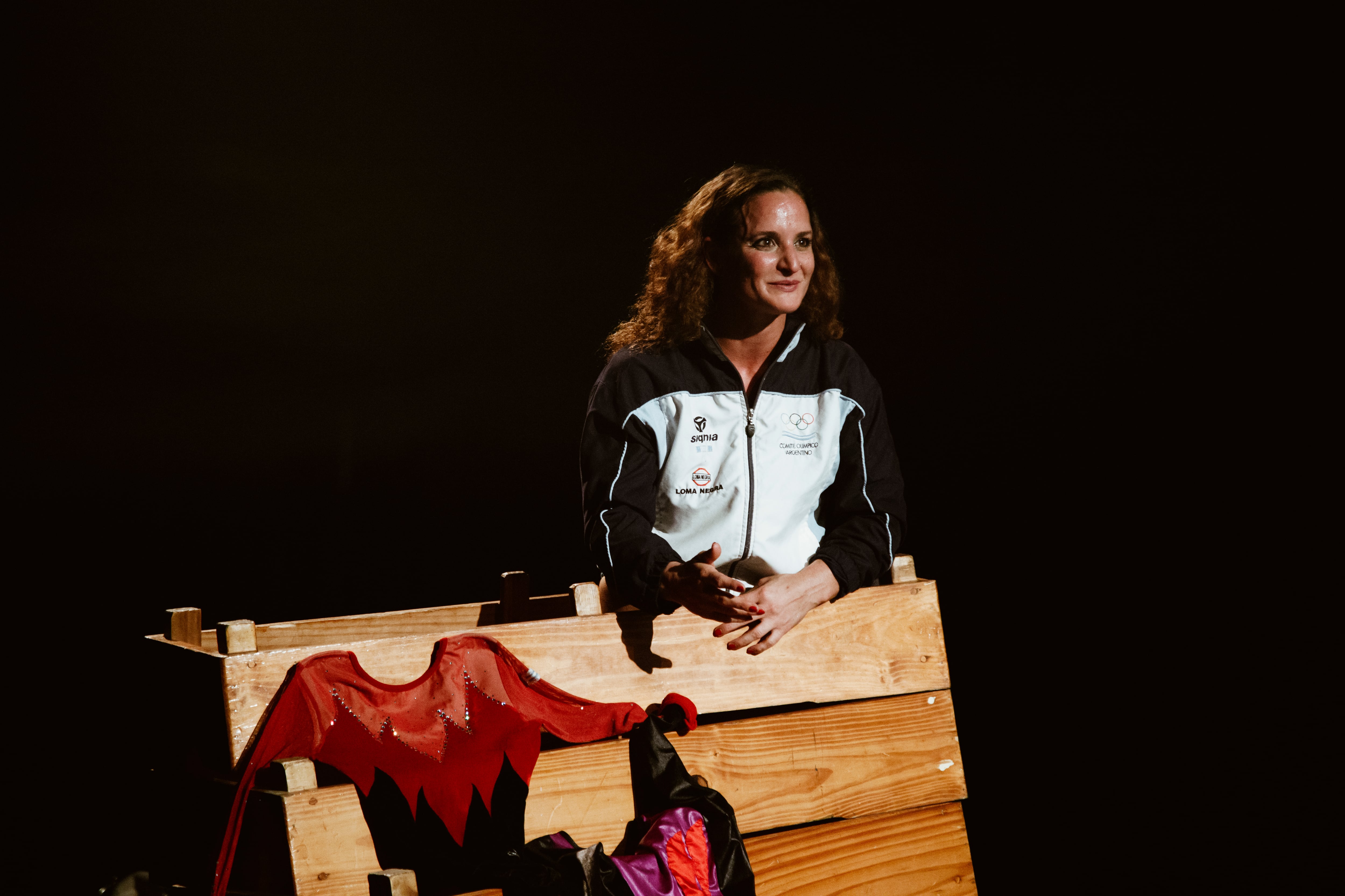 Gabriela Parigi en una secuencia de la obra